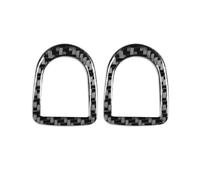 Serrure Compatible Avec Ford Pour Mustang 2009-2014 Accessoires Intérieurs Voiture Goupille Verrouillage Porte Bouton Autocollant Autocollant Revêtement D'habillage En Fibre Carbone