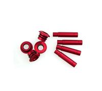 Serrure Compatible Avec Opel Pour Mokka Pour Astra J Pour Insignia Tige De Verrouillage De Porte De Voiture Goupille De Verrouillage De Porte Bouton Capuchon Pièces De Modification(Red)