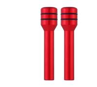 Serrure Compatible Avec VW Pour Bora Pour Passat B6 B5 B7 2 Pièces Accessoires De Voiture Boutons De Verrouillage De Porte Boulon De Verrouillage De Porte Bouton De Broche Bâton(Red)