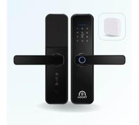 Serrure connectée LOCKY-2 Biométrique, Code, Badge, App, Bluetooth, Passerelle WIFI incluse