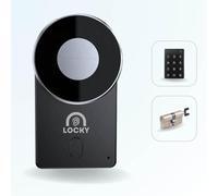 Serrure connectée LOCKY-4 Smart Lock 2.0, Codes, App Smartphone, Adaptable sur cylindre européen, Motorisée, Bluetooth