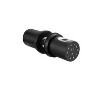Serrure connectée, Serrure intelligente Bluetooth Q1, verrou à empreinte digitale, mot de passe, convient for chambre coucher, séjour chez l'habitant, appartement(Zwart)