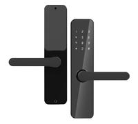 Serrure Connectée Serrure intelligente numérique, contrôle par application, avec poignée, clavier, serrure de porte électronique, for maison, hôtel, location, connexion Bluetooth(22x235(5572))