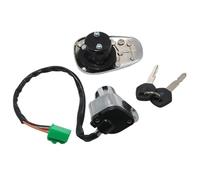 Serrure Contact D'allumage Compatible Avec Suzuki Pour VS800 Pour Intruder 800 1992-2004 Interrupteur D'allumage De Moto Bouchon De Carburant Verrouillage De Siège Avec Kit De Clé