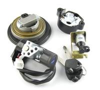 Serrure Contact D'allumage Pour CBR125RT Pour CBR125RS 2012-2016 Pour CBR125RF 2016 siège de commutateur d'allumage de moto Kit de bouchon de gaz de carburant jeu de clés 35010-KTY-H50