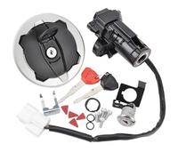 Serrure contact moto Bouchon Carburant Interrupteur D'allumage Verrouillage Du Siège Avec Kit Clé Pour Kawasaki Pour EX400 Pour Ninja 400 ABS Pour ER400 Pour Z400