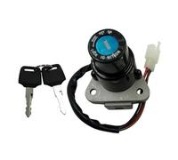 Serrure Contact Moto Compatible Avec Yamaha Pour DT125 TW200 Tzr250 Pour XT225 TW225 Moto Contacteur D'allumage Guidon Kit De Verrouillage Direction Clé Colonne