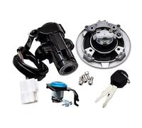 Serrure contact moto Pour Kawasaki Pour Ninja 400 Pour Z400 2018-2023 Ensemble Complet D'accessoires Interrupteur ontact Serrure Réservoir Carburant Siège