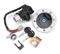 Serrure Contacteur D'allumage Moto Compatible Avec DL650 Pour V-Strom 2004 2005 2006 2007 2008 2009 2010 2011 Kit De Commutateur D'allumage De Moto Ensemble De Capuchon De Verrouillage 37000-27860