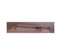 Iseo Serrure coupe-feu COV30260 Push Idea 3 points latéraux + haut/bas Barre grise 840 mm Noir