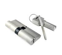 serrure cylindrique, Serrure à clé en laiton personnalisée, serrure à cylindre de fenêtre de porte)(100mm)