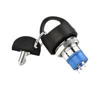 Serrure d'allumage - 8 cm en de zinc - Levier d'accélérateur de rechange pour scooter électrique - Bouton de démarrage marche/arrêt - Accessoires de mobilité d'atelier - Pièce de pendule