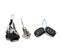 serrure d'allumage Compatible Avec Hyundai Pour Elantra 2015 2016 2017 2018 2019 2020 Ensemble Serrures Porte Voiture Cylindre Clé Interrupteur, 81905F0500