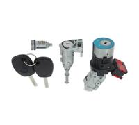 Serrure D'allumage De Voiture Pour Kangoo Iii Pour Modus Pour Master | Compete Kit De Serrures Interrupteur D'allumage Cylindre Serrure De Porte Gobelet 2 Clés 806012544R(3pcs Lock Set)