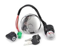 Serrure D'Allumage Moto Bouchon Carburant Interrupteur D'allumage Verrouillage Du Siège Avec Kit Clé Pour Suzuki Pour GN125 1982 1983 1984 1985-2001