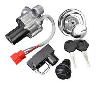 Serrure D'allumage Moto Compatible Avec Yamaha Pour XVS250 Pour Drag Pour Star 2000-2017 Interrupteur D'allumage Bouchon Réservoir Carburant Et e Verrouillage De Siège