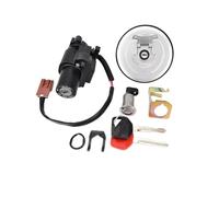 Serrure D'Allumage Moto pour Suzuki GZ 125 250 GZ250 1999-2011 GZ125 1998-2003 Moto Bouchon Réservoir D'Essence Clé Siège Interrupteur D'Allumage Serrure Ensemble