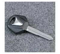 Serrure D'Allumage Moto pour YZF R1 MT01/03 pour Tmax pour Nmax pour Vmax pour Xmax MT09 R6 FZ1 FZ6 pour XJR1300 pour FZR pour NVX pour JYM Clé Vierge Non Coupée(1X Black)