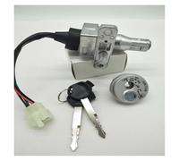 Serrure D'allumage pour Scooter ATV Moto Interrupteur D'allumage Clé Interrupteur D'allumage Moto Universel avec Fil Serrure Démarreur Moto