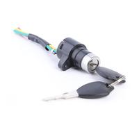 Serrure d'Allumage Serrure porte électrique universelle, interrupteur d'allumage, clé, accessoires pour vélo et scooter Interrupteur d'allumage à clé(S)