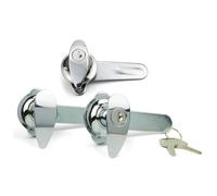 Serrure d'armoire A-19-1 du même modèle A-19, poignée elliptique, 1 pièce(With lock cylinder)