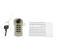 Serrure d'armoire à combinaison de code à 4 chiffres Matériau ABS Serrure codée de sécurité par mot de passe sécurisé avec clé pour boîtes à outils Armoires Tiroirs Casiers