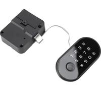 Serrure d'armoire à empreinte digitale 3 modes de déverrouillage Smart Biometric Cabinet Password Lock Drawer Lock with USB Key for Home and Office