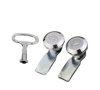 Serrure d'armoire cylindrique, boîte électrique, anti-desserrage, forme de languette, anti-contact accidentel, extérieur(Triangle Flat Key)