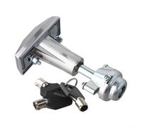 Serrure d'armoire de type T fabriquée à partir d'alliage de zinc pour distributeurs d'eau, équipements de lavage de voiture et applications de kiosque (verrou de style long)