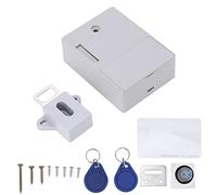 Serrure d'armoire électronique Serrure d'armoire haute sécurité 2 types de mode de déverrouillage avec fonction d'invite pour casier tiroir classeur sauna salle de gym usine