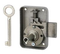 Serrure d'armoire FACON paris longueur 55mm axe 30mm gauche 1 clé - - 00008361