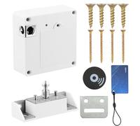 Serrure d'Armoire Intelligente, Serrure Électronique Intelligente de RFID, Verrou de Placard à Induction, Capteur de Carte IC, Ouverture Électronique pour Carte RFID pour Casier, Tiroir