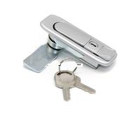 Serrure d'armoire MS738, MS738 Serrure à bouton-poussoir tirer for ouverture, serrure électrique for boîte outils, interrupteur de verrouillage porte d'armoire, 1 pièce(Blue)