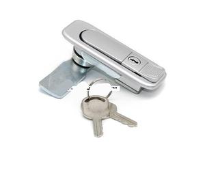 Serrure d'armoire MS738, MS738 Serrure à bouton-poussoir tirer for ouverture, serrure électrique for boîte outils, interrupteur de verrouillage porte d'armoire, 1 pièce(Blue)