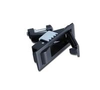 Serrure d'avion à bouton en alliage de Zinc, avec clé cachée, compresseur de moteur noir for boîte de Distribution, serrures d'avion de porte électrique Cinet 1 pièces