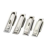 Serrure d'avion MS712 en acier inoxydable 316 MS713 avec boîte de jonction de câble optique suspendue, serrure d'armoire de communication, 1 pièce(MS713 with hook)