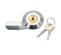 Serrure de boîte de distribution robuste avec clé, serrure à came fiable en alliage de zinc pour armoires (C)