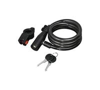 Hama Serrure De Câble En Spirale Pour Vélo 120 Cm Noir Noir G