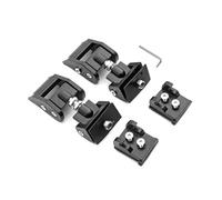 Serrure de Capot de Voiture Lot de 2 loquets de capot en métal pour Wrangler JL JLU Gladiator JT 2018-2021 Verrou De Capot Moteur