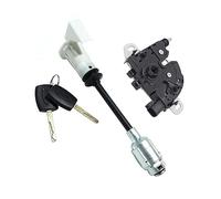 Serrure de Capot, EVURU Kit de réparation de loquet de déverrouillage de capot de tige de Type long avec 2 clés 1343577 for Ford Focus MK2 ou loquet de verrouillage 3M5116700AC 4895285 (Size : Set)