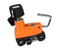 Serrure De Casque Moto Six Couleurs avec 2 Clés en Aluminium pour Scrambler 400 Modèles Soixante Icon/Full Throttle Urban Enduro