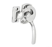 Serrure de châssis de fenêtre polie en acier inoxydable de qualité 304 pour fenêtres coulissantes à double suspension et types d'assemblage de fenêtre courants (FHS11-170 droite)