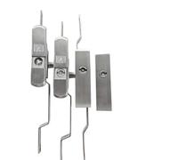 Serrure de commande à tige métallique en alliage de zinc MS820 avec poignée en T, système de connexion Heaven and Earth, distribution par noyau de cuivre, 1 pièce(Blue)