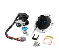 Serrure de contact moto Verrou Siège Avec Kit Clé Interrupteur D'allumage Pour Suzuki Pour GSF650 Pour Bandit 650 Pour GSF1200S Pour DL650 Pour V-strom Pour GSX650F