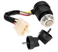 Serrure de Contact Universelle pour Motocyclette - Interrupteur Démarrage Push Button Résistant - Kit Complet pour Quad et Dirt Bike