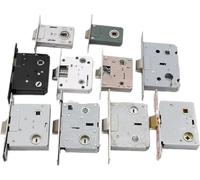 Serrure de cylindre, Serrure à cylindre mortaise, 35mm, en alliage de Zinc, langue unique for remplacement porte d'entrée(Lock E)