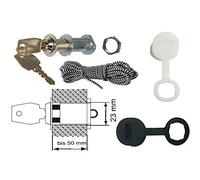 Serrure de déverrouillage d'urgence de rechange pour Schellenberg 60513 Hörmann NET5 NET 5 Marantec 306 Berner Novoferm 305 GM800 Teckentrup