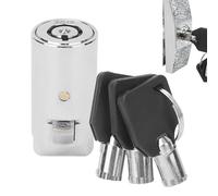 Serrure de distributeur automatique - de zinc 90g Industrie | Cylindre de serrure 3 clés Incassable Machine à Soda Console de Jeux Coffre-Box Sécurité | Vente, Machine à Eau