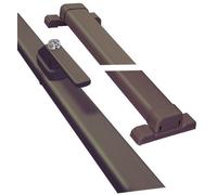 Serrure de fenêtre multipoints - avec poignée à clé - Marron - FOS550 ABUS