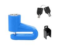 Serrure De Frein À Disque Roue Moto Scooter Montagne Vélo Avec 2 Clés Bloque Disque(Blue)